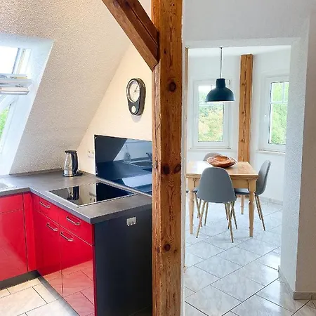 Apartment Weinquartier Gruene 70 Qm Kamin Kueche Parkplatz Turmzimmer Naumburg (Saale)