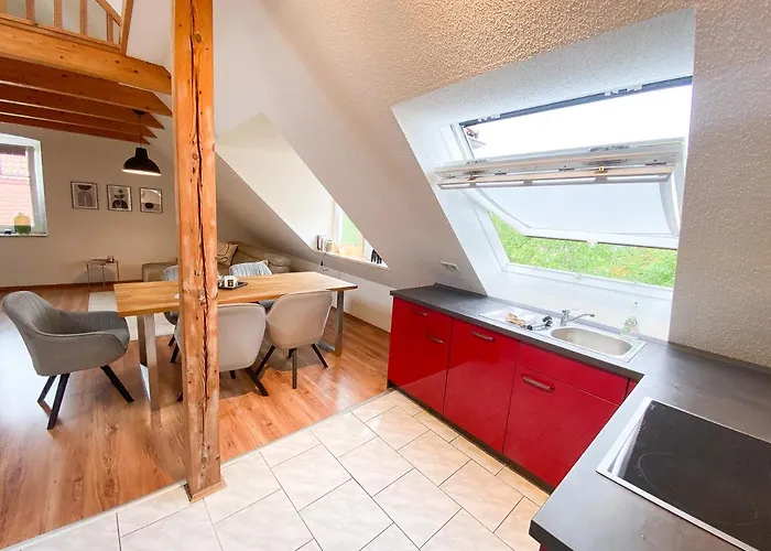 Apartman Weinquartier Gruene 70 Qm Kamin Kueche Parkplatz Turmzimmer *